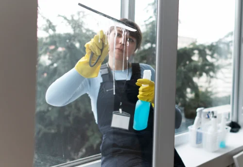 Nettoyage de vitres intérieures et extérieures à Battrans